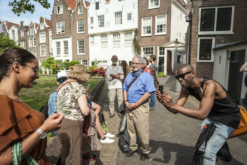 Amsterdam: Guided Ganja Walking Tour of Coffee Shops - Begijnhof adds a needed change of pace
