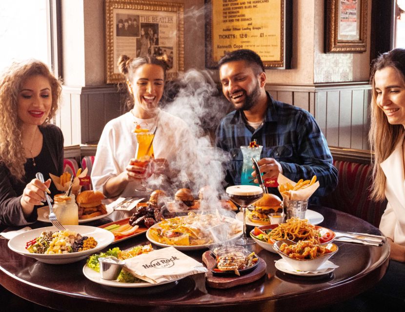 Amsterdam: Hard Rock Cafe Experience - Diamond Menu: more food and better choice