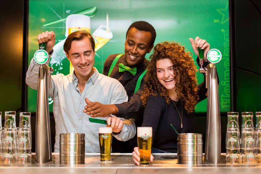 Amsterdam: Heineken Experience Ticket - The tasting and two final drinks