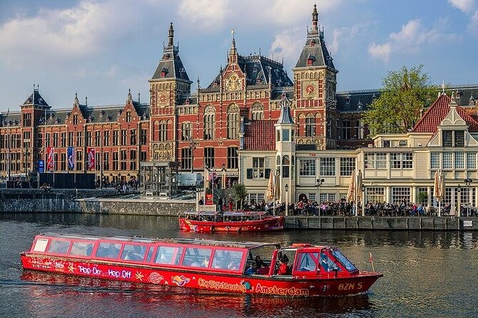 Amsterdam Hop-On Hop-Off 24h or 48h Bus and Boat Option - Bus route: a useful ring around central Amsterdam