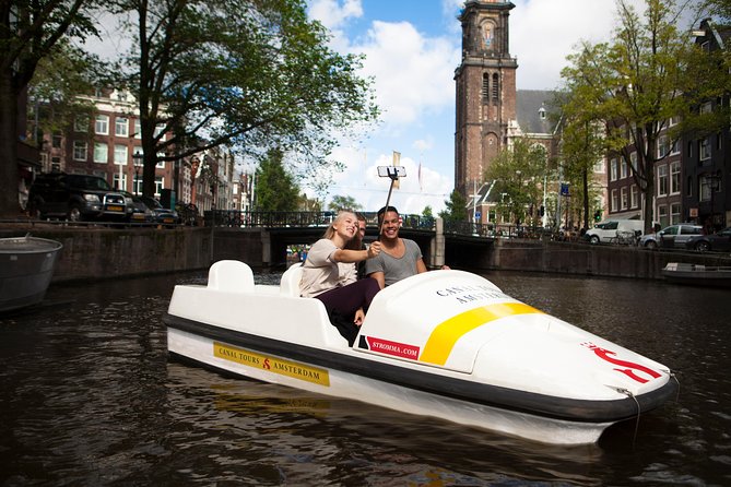 Amsterdam Independent Sightseeing by Pedal Boat - Key points before you pedal
