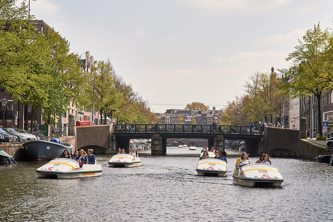 Amsterdam Independent Sightseeing by Pedal Boat - Following Amsterdam’s canals without a guide