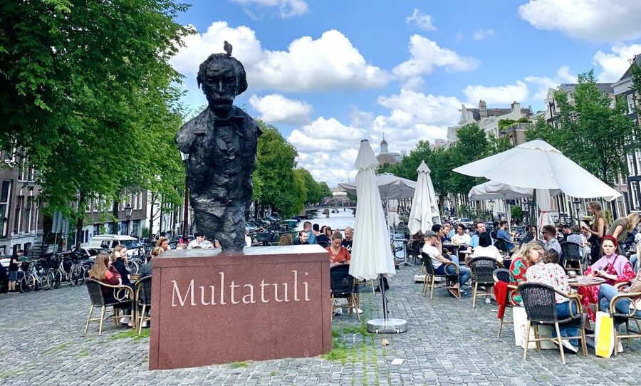 Amsterdam: Inner City Bike Tour German or English (Private) - Multatuli Statue, Westerkerk, and Anne Frank House