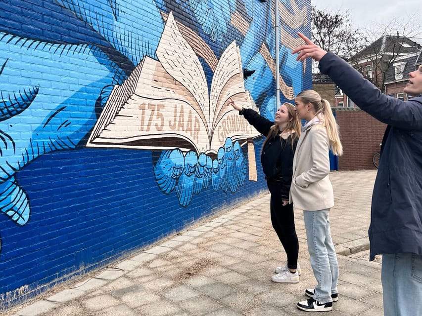 Amsterdam: Interactive Street Art Tour - English - From canal-side Amsterdam to local artwork