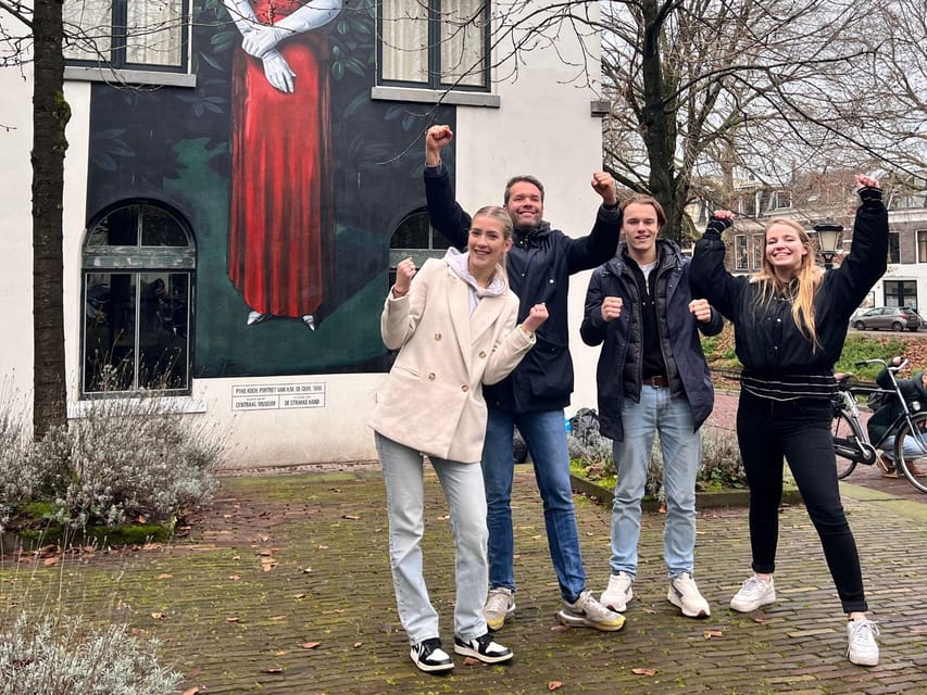 Amsterdam: Interactive Street Art Tour - English - What the two-hour route feels like