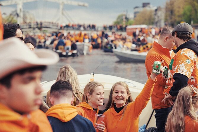 Amsterdam King’s Day Boat Party with Unlimited Drinks 2026 - Why King’s Day works so well from a boat