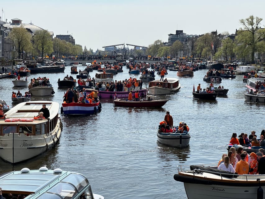 Amsterdam: Kingsday Party Cruise including Drinks - Handling the unpredictable King’s Day schedule