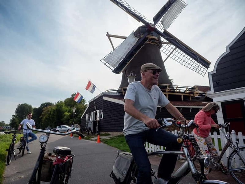 Amsterdam: Leisurely Windmill & Countryside Bike Ride - The Admiral windmill and the limits of the title