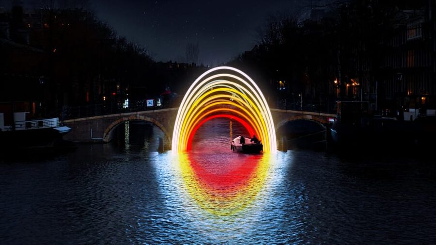 Amsterdam: Light Festival Boat Tour with Warm Drinks - Key points before you book