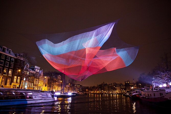 Amsterdam Light Festival: Canal Cruise + Snack & Unlimited Drinks - Key points at a glance