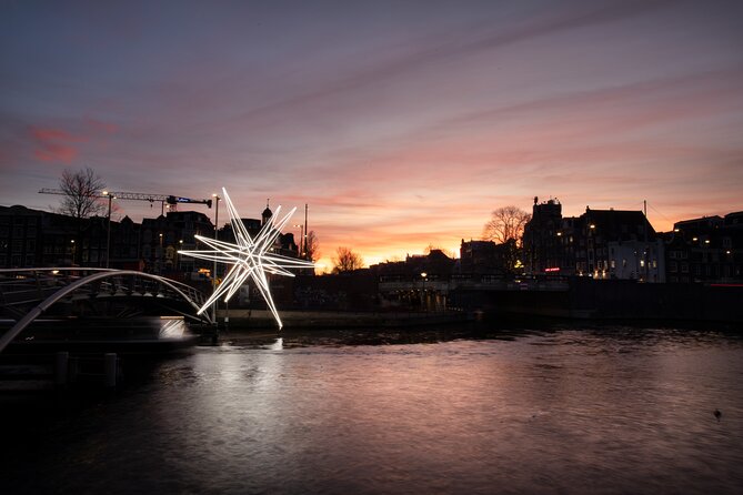 Amsterdam Light Festival Canal Cruise + Unlimited Drinks Option - English Commentary and the Role of the Captain
