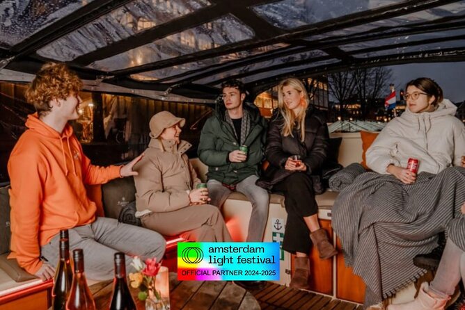 Amsterdam Light Festival: Cruise Unlimited Drinks & Bite option - Why Amsterdam Light Festival works best from the canal
