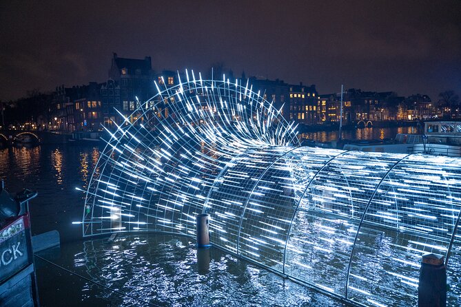 Amsterdam: Light Festival Cruise with Unlimited Drinks Option - NEMO’s bright, modern shape