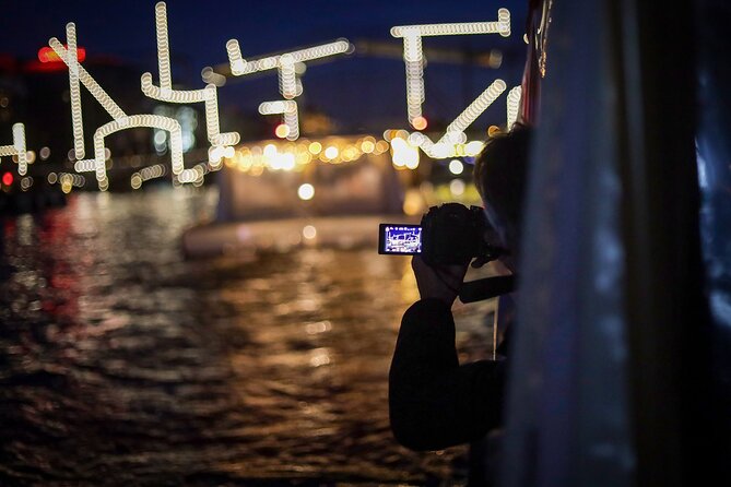 Amsterdam: Light Festival Cruise with Unlimited Drinks Option - Near Rembrandt Square at the end
