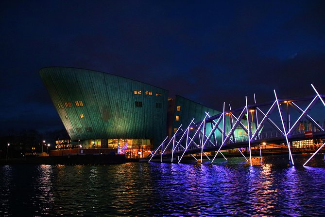 Amsterdam: Light Festival Cruise with Unlimited Drinks Option - The Amstel River from the water