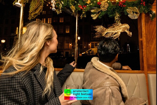 Amsterdam Light Festival: Heated Boat Cruise + Hot Drinks & Bite - Key points to know before you board