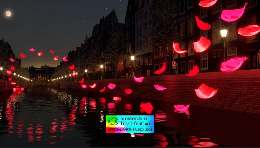 Amsterdam: Light Festival Heated Cruise w/ Drinks & Snacks - The opening stretch: NEMO and the VOC ship