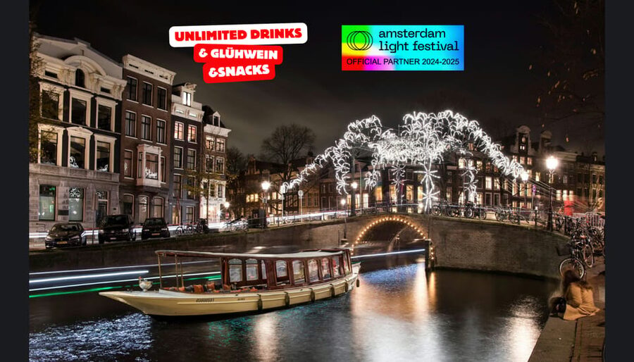 Amsterdam: Light Festival Heated Cruise with Drinks Option - Meeting the boat beside Sea Palace