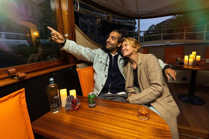 Amsterdam Light Festival: Heated Cruise with Hot Drinks & Bite - Guide quality can rescue an ordinary ride