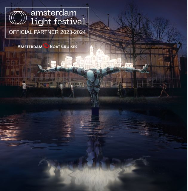 Amsterdam Light Festival Live Commentary & Optional Drinks - Amsterdam’s historic waterfront sights