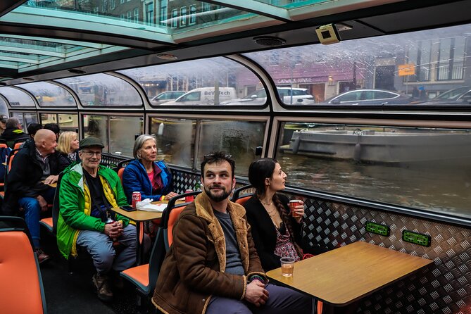 Amsterdam Live Guided Sightseeing Canal Cruise - The Amstel River and Amsterdam’s canal belt