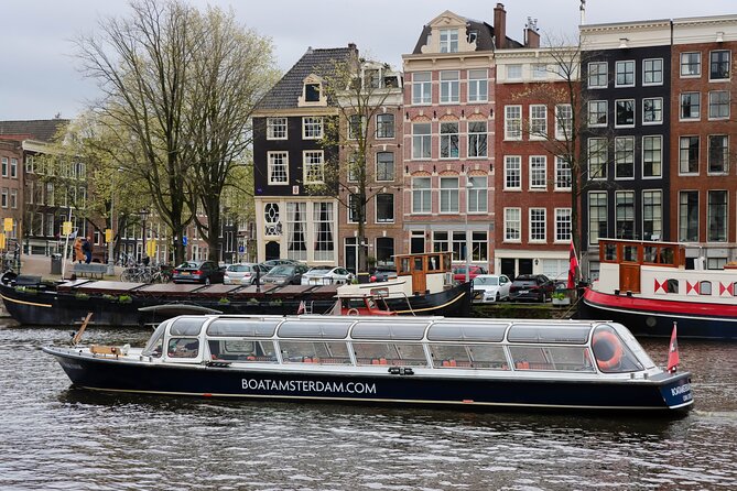 Amsterdam Live Guided Sightseeing Canal Cruise - Passing the Anne Frank House and Prinsengracht