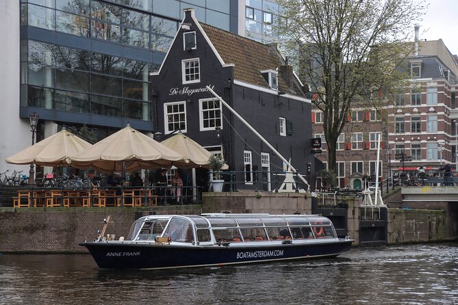 Amsterdam Live Guided Sightseeing Canal Cruise - Westertoren and the Anne Frank district