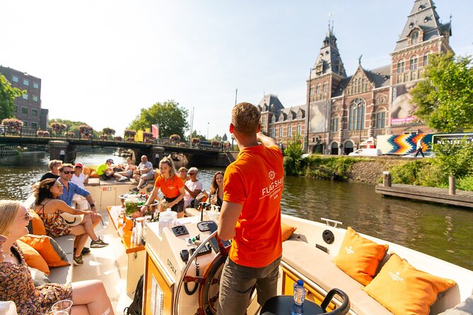Amsterdam Luxury Canal Cruise + Unlimited Drinks & Bites option - The Bridge of 15 Bridges and the city’s old defenses