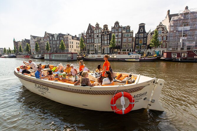 Amsterdam Luxury Canal Cruise + Unlimited Drinks & Bites option - Spiegelgracht, Rijksmuseum, and the Museum Quarter