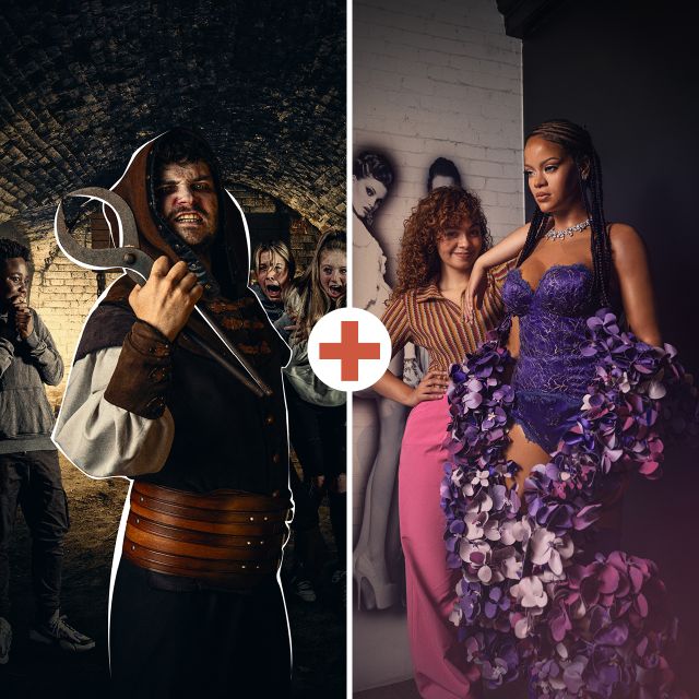 Amsterdam: Madame Tussauds & Amsterdam Dungeon Combo Ticket - Two attractions, two very different moods