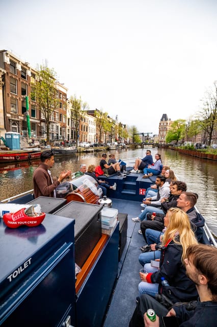 Amsterdam:Old City Canal Cruise with Live Guide and Open Bar - Starting At the H’Art Museum Dock