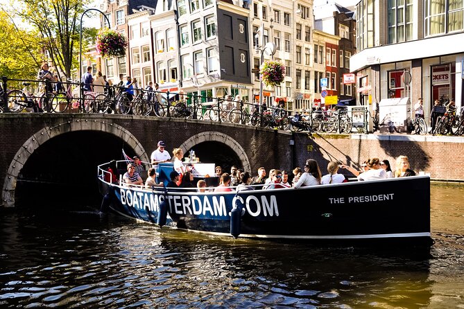 Amsterdam Open Boat Cruise in Old City Centre with Drinks Options - Boarding near the Hermitage and the Amstel