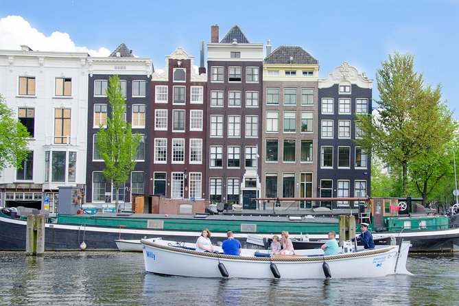Amsterdam Open Boat Sightseeing Canal Cruise - The Canal Ring and Amsterdam’s Golden Age Houses