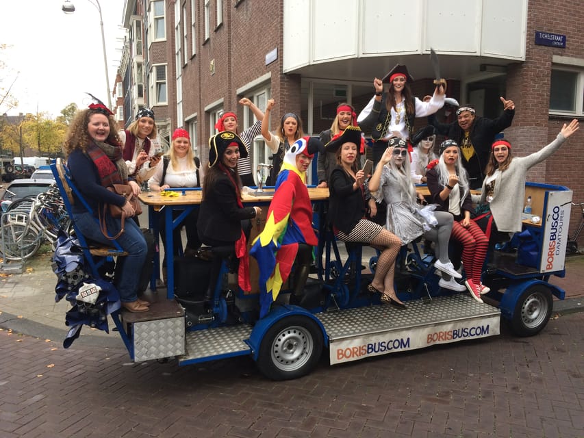 Amsterdam: Party Bike Tour with Beer - The 90-minute route through Amsterdam North