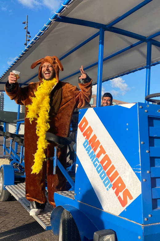 Amsterdam: Party Bike Tour with Beer - Is $51 good value?