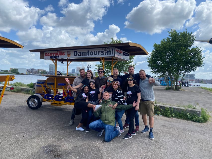 Amsterdam: Party Bike Tour with Beer - Starting at Breugem Meeting Point Houthavens