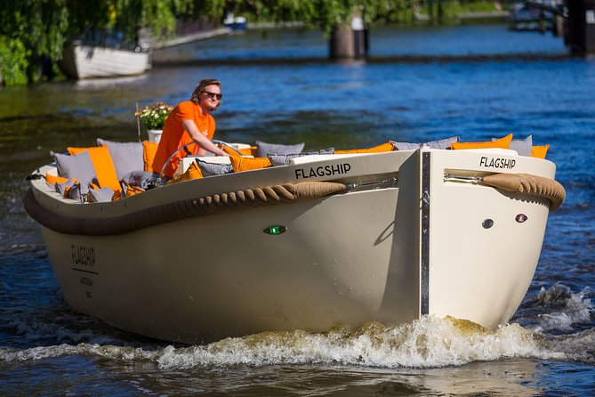 Amsterdam Private BBQ and Drinks Cruise With Onboard Chef - NEMO, the station, and the city’s medieval edge