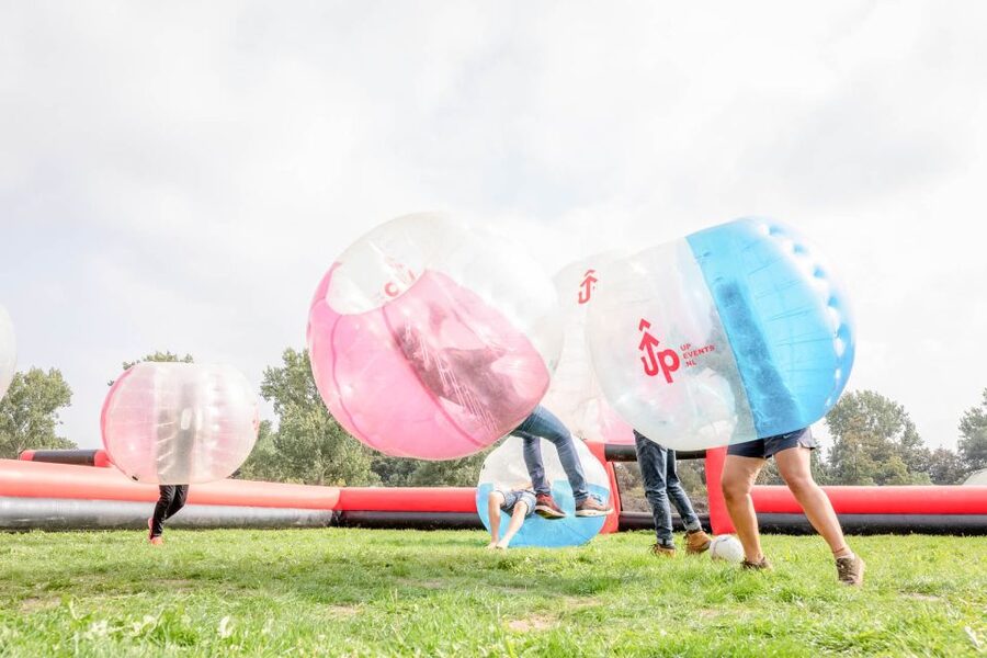 Amsterdam: Private Bubble Football Game - The first half: football with a padded twist