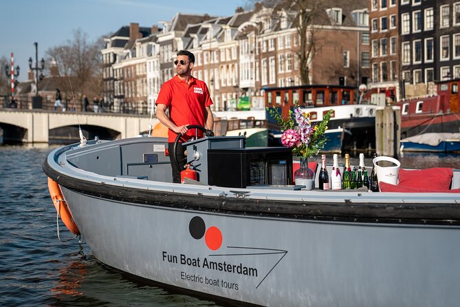 Amsterdam: Private Canal Cruise with Drinks and Snacks - Rijksmuseum, Vondelpark, Leidseplein, and the opera connection