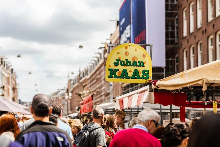 Amsterdam: Private Cheese and Beer Tour - Starting with cheese at the Flower Market