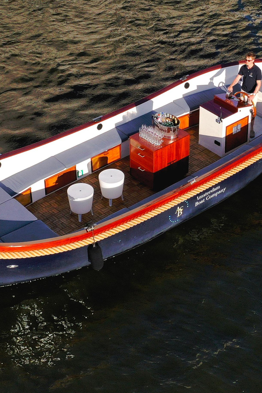 Amsterdam: Private City Canal Cruise With Unlimited Drinks - The Mosi Jo and the quiet electric ride