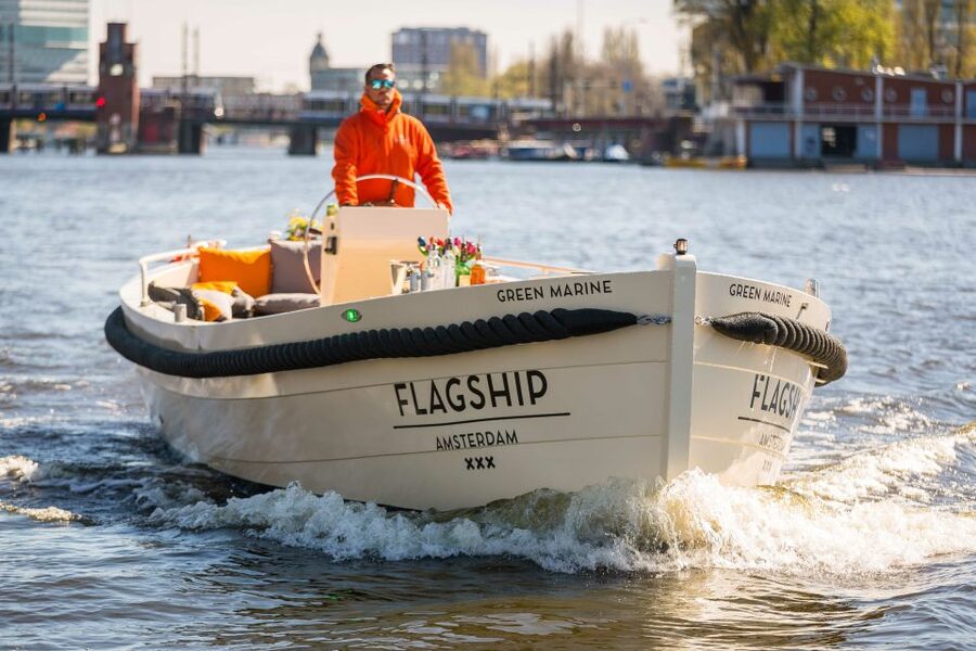 Amsterdam: Private Cruise with Drinks & Optional Snacks - What the city looks like from the open boat