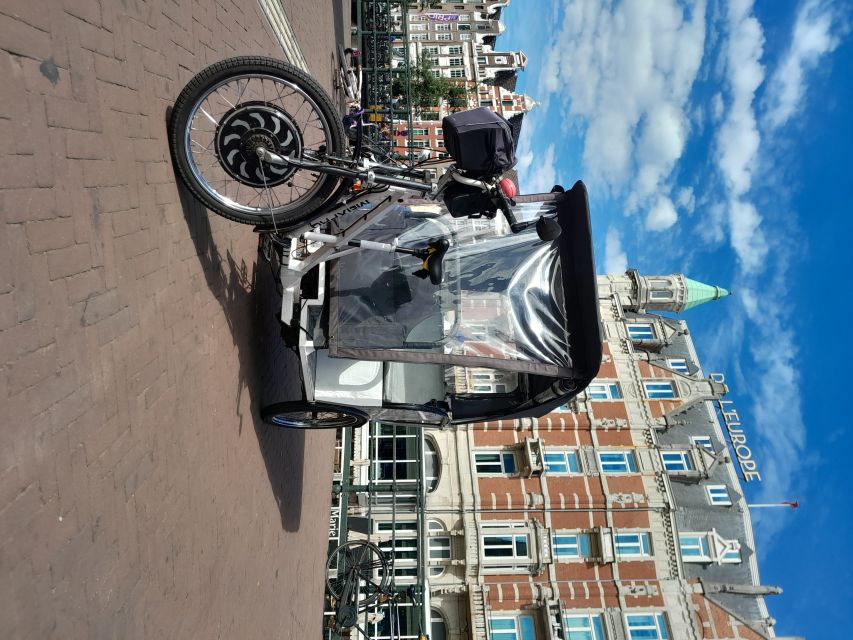 Amsterdam: Private Guided City Tour by Pedicab - Jordaan and the Museum Quarter