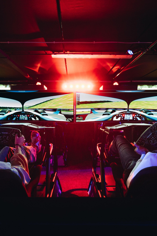 Amsterdam: Racing Experience at A'DAM VR Game Park (no VR) - The no-VR detail is important