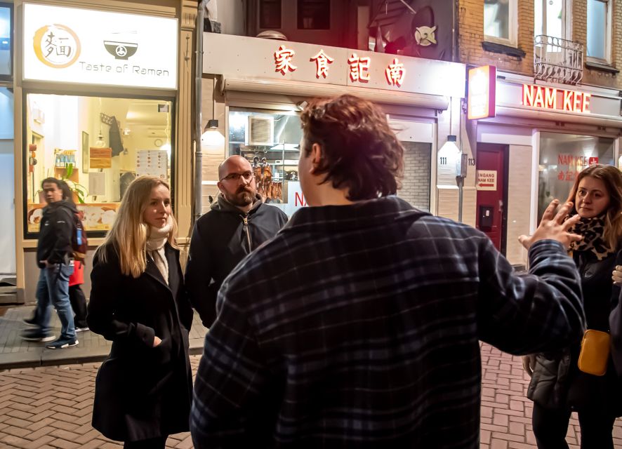Amsterdam: Red Light District Exclusive Night Tour - Coffeeshops, smart shops, and Amsterdam’s liberal reputation
