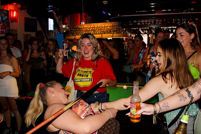 Amsterdam Red Light District Pub Crawl - Starting at Black Tiger near Rembrandtplein