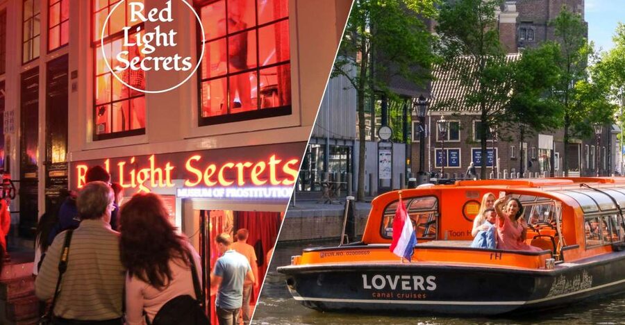 Amsterdam: Red Light Secrets Museum and 1-Hour Canal Cruise - The best order for your day