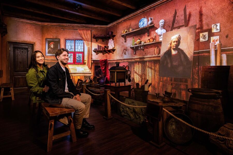 Amsterdam: Rembrandts Immersive Experience Admission Ticket - The AI portrait souvenir