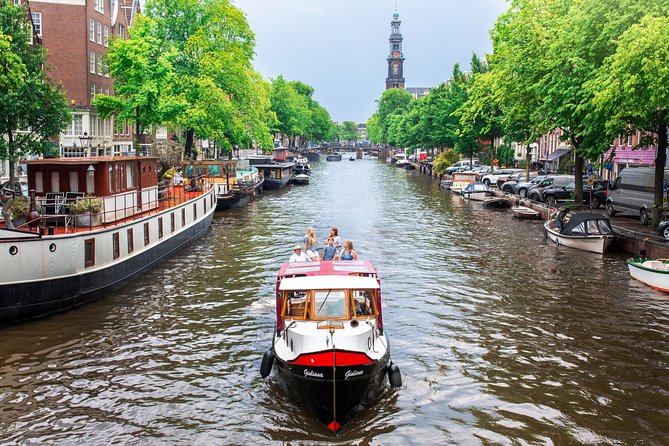 Amsterdam Small-Group Canal Cruise With Dutch Snacks and Drink - Anne Frank House from the water