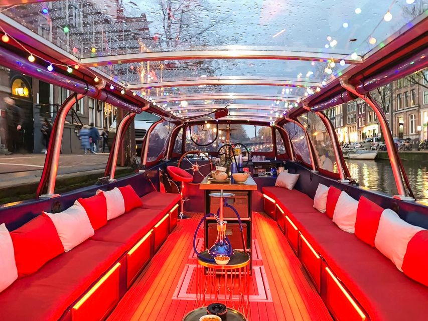 Amsterdam: Smoke and Lounge City Boat Cruise - Smoke-friendly does not mean a party boat
